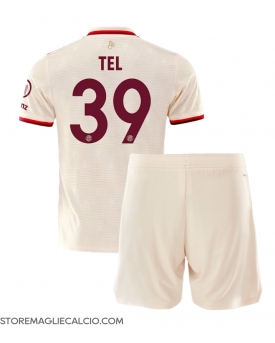 Bayern Munich Mathys Tel #39 Maglia Gara Terza Repliche 2024-25 Bambino